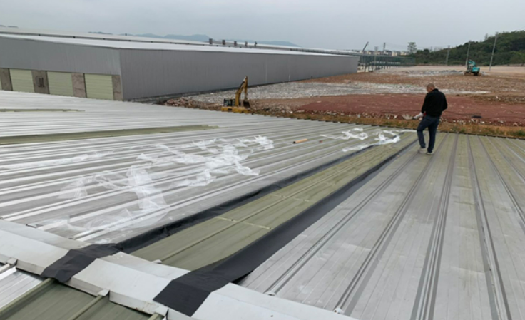 河北厂房屋面防水维修案例